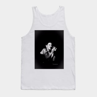 Beth Hart - Portrait - Black and White Tank Top